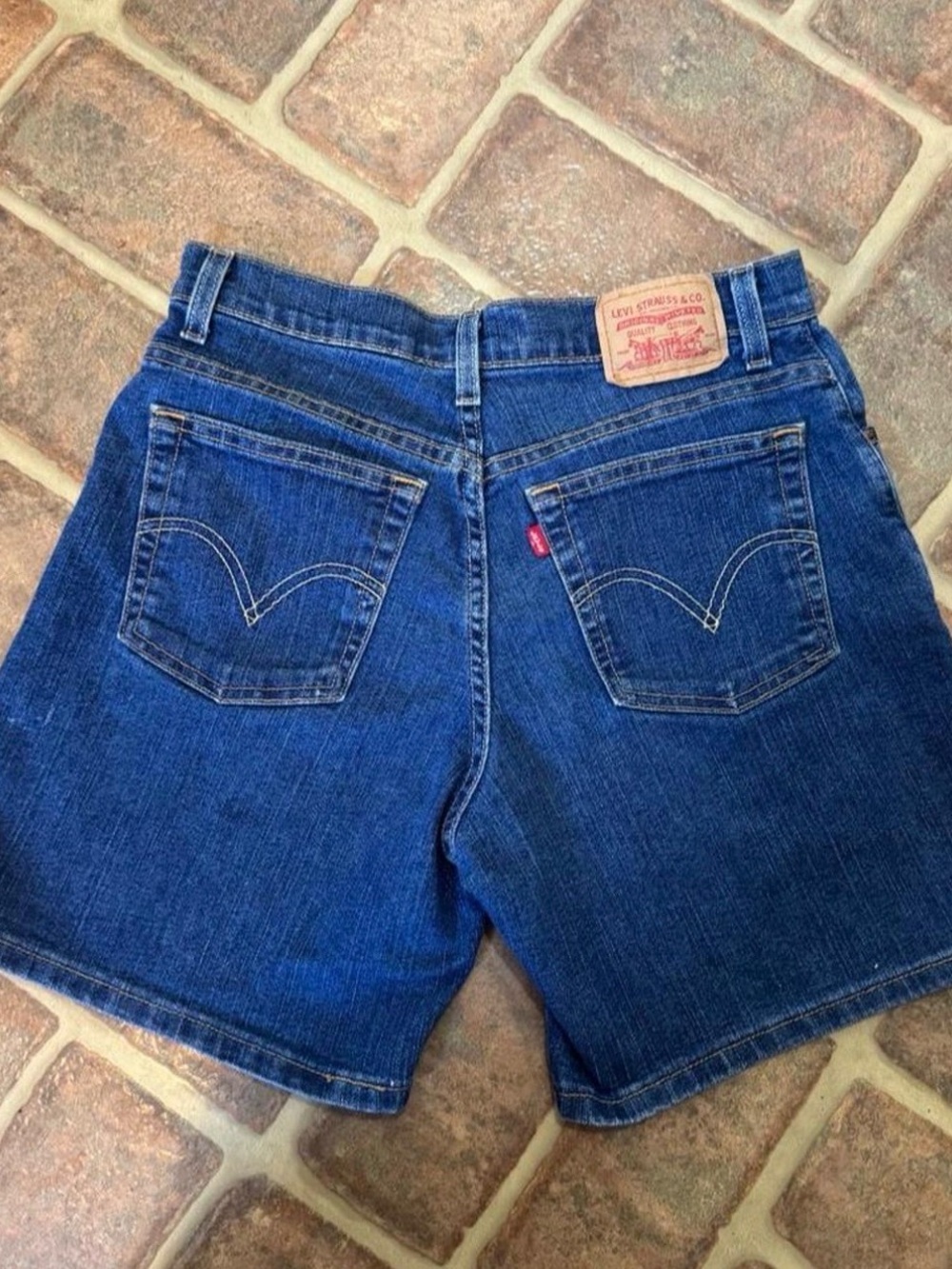 Levi's Blue Denim Women's Shorts